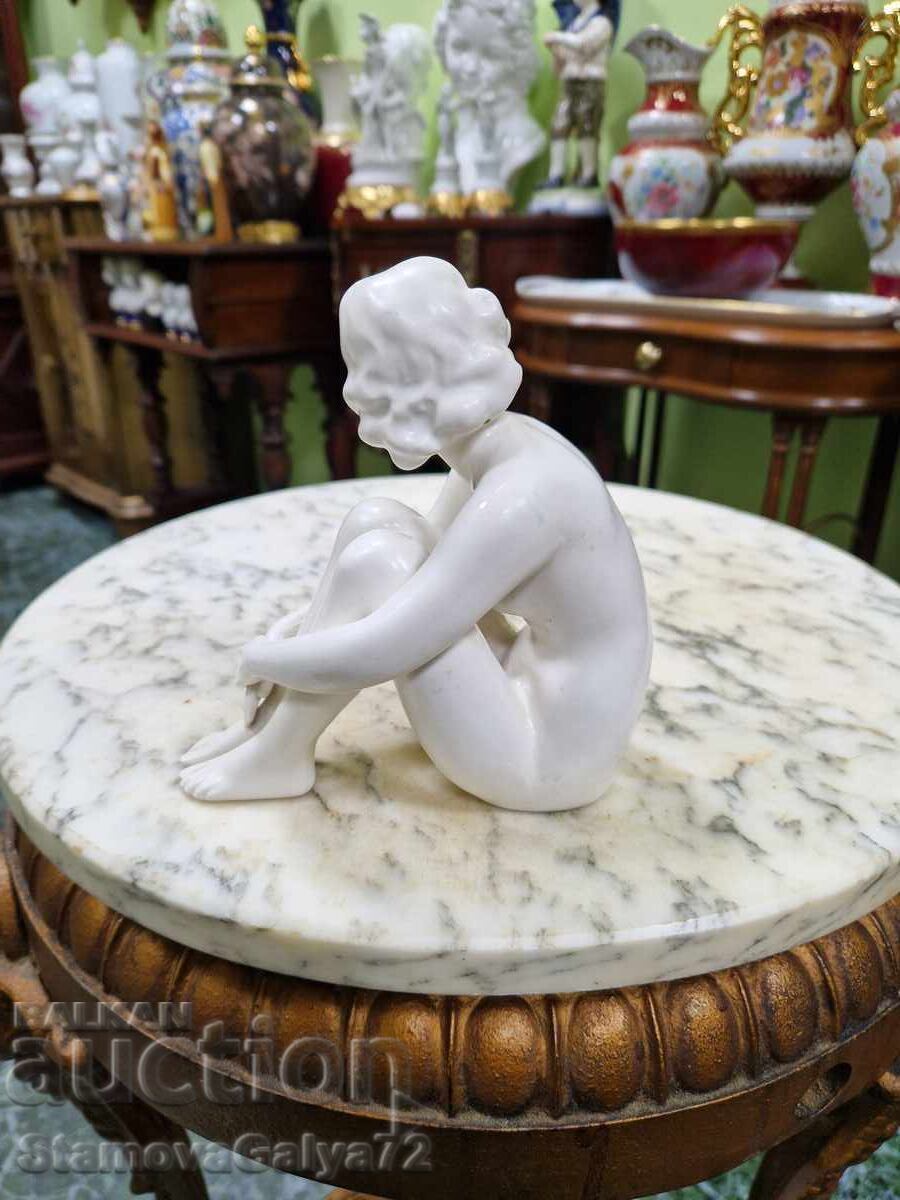 Μοναδικό σπάνιο αντίκα πορσελάνινο ειδώλιο Hummel Goebel - 5 Μοναδικό σπάνιο αντίκα πορσελάνινο ειδώλιο Hummel Goebel - 5