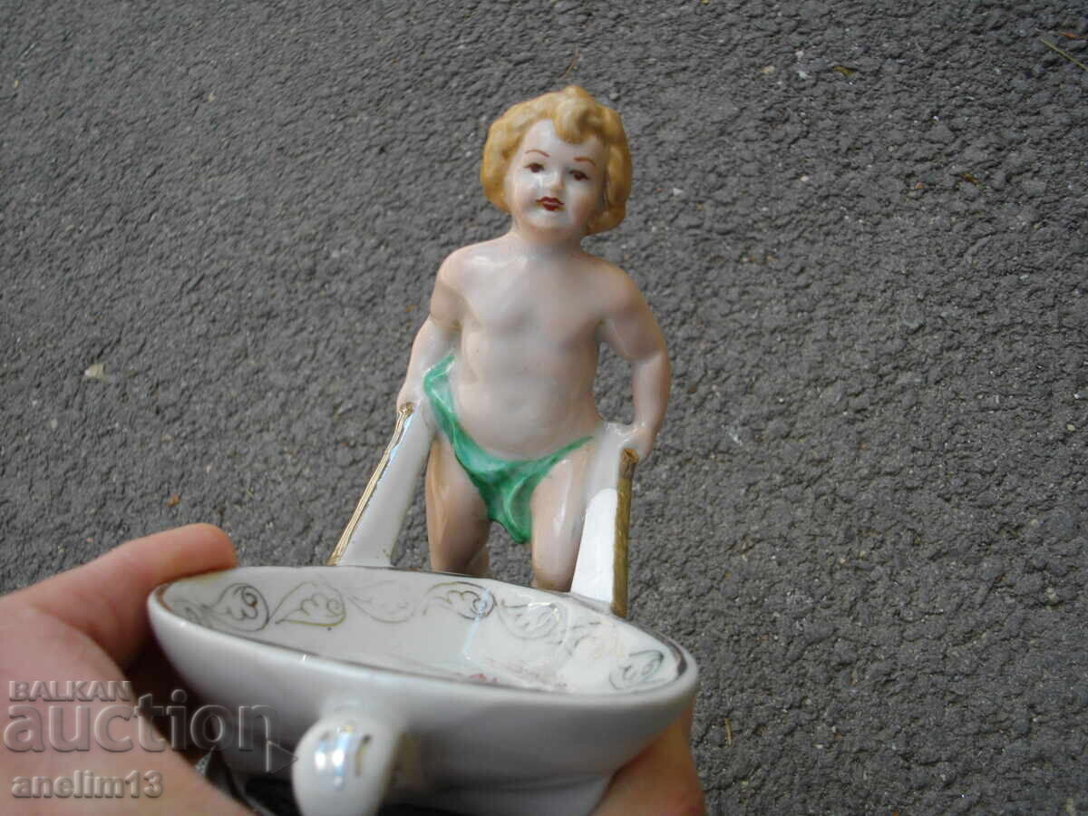 OLD BULGARIAN PORCELAIN CUP - 5