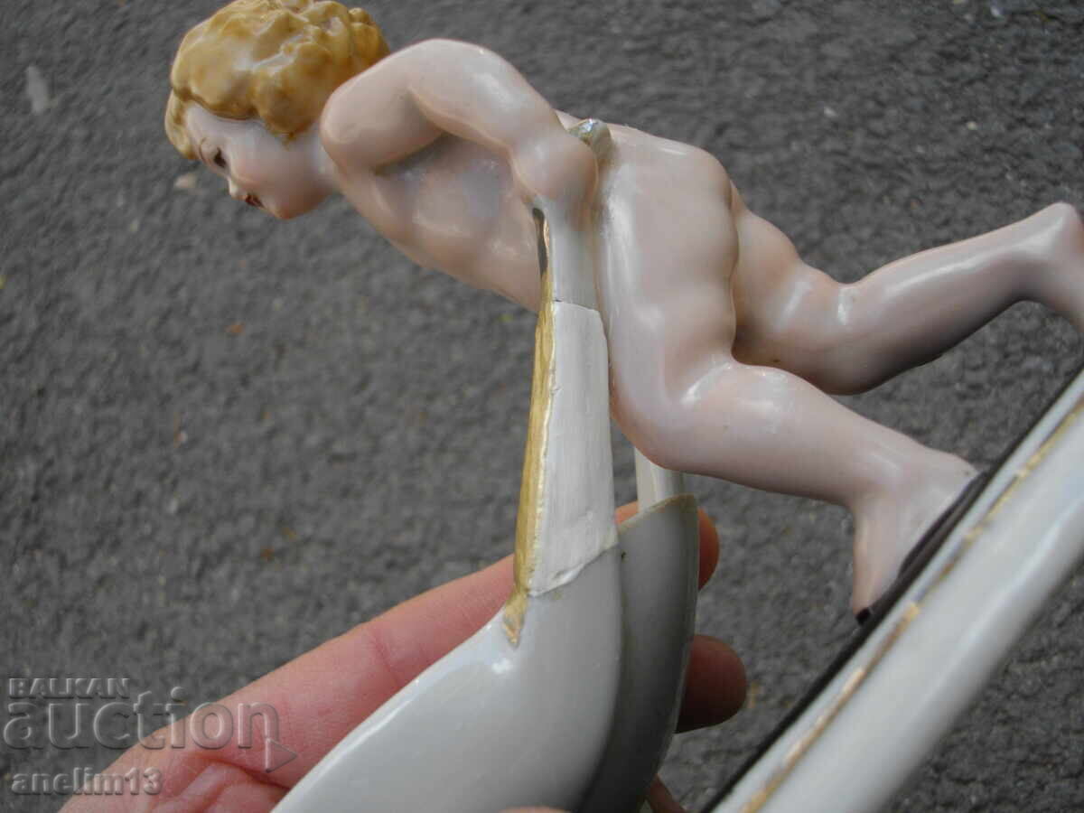 OLD BULGARIAN PORCELAIN CUP - 6