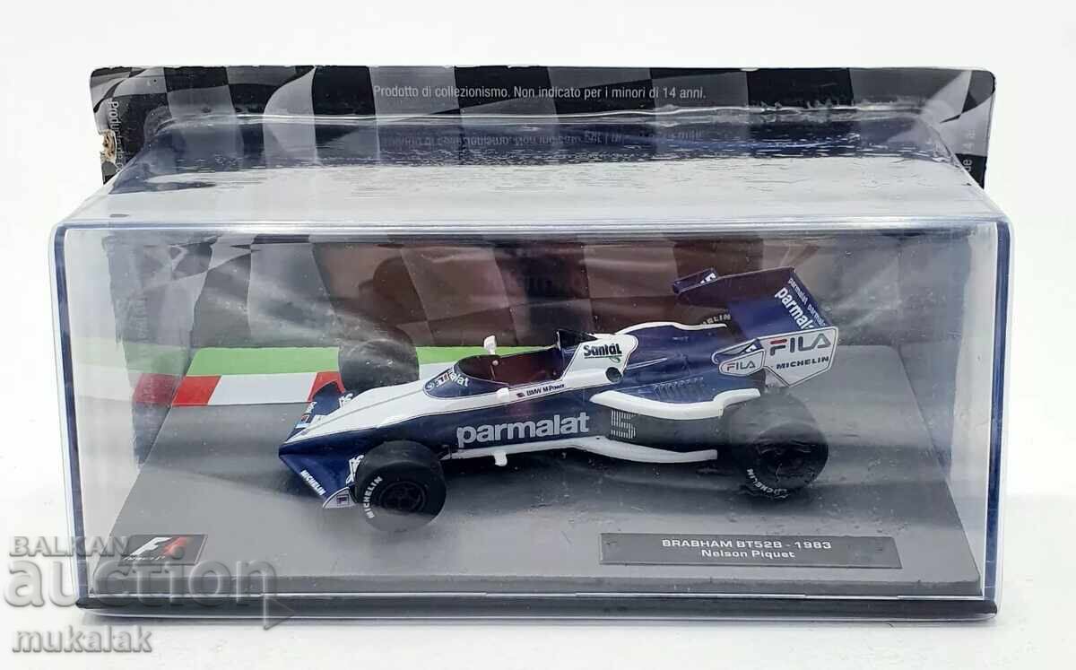 1:43 BRABHAM BT52B 1983 NELSON PIQUET ΜΟΝΤΕΛΟ ΦΟΡΜΟΥΛΑΣ 1:43 BRABHAM BT52B 1983 NELSON PIQUET ΜΟΝΤΕΛΟ ΦΟΡΜΟΥΛΑΣ