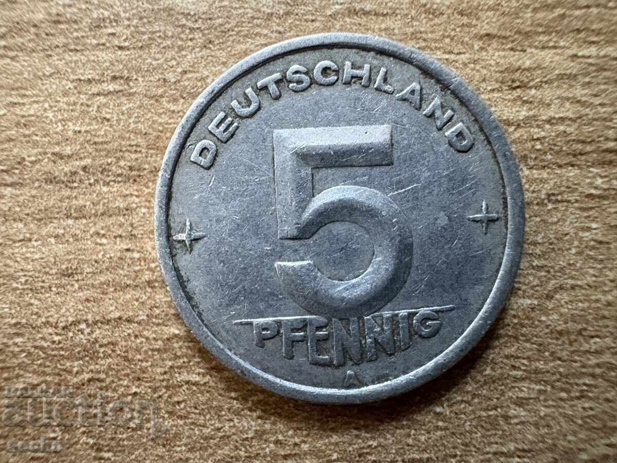 GDR - 5 Pfennig (1949)