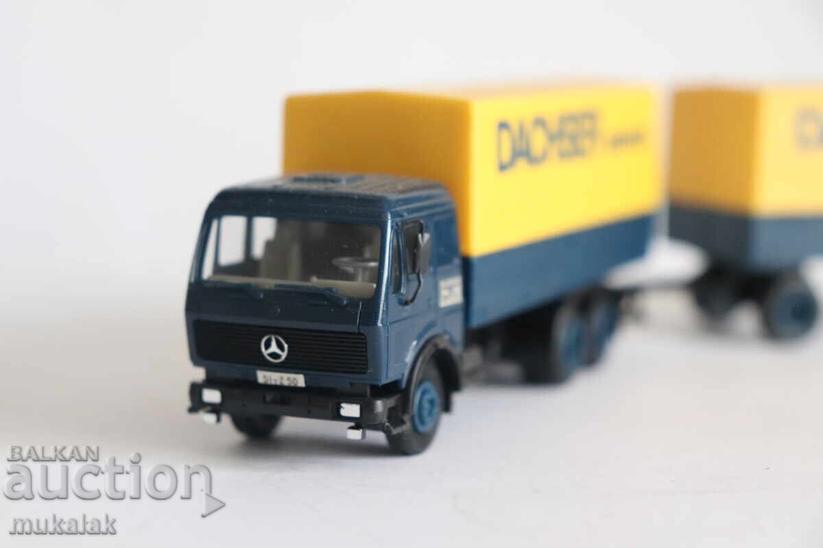 HERPA??? H0 1/87 MERCEDES BENZ CAMION MODEL TIR - 6 HERPA??? H0 1/87 MERCEDES BENZ CAMION MODEL TIR - 6