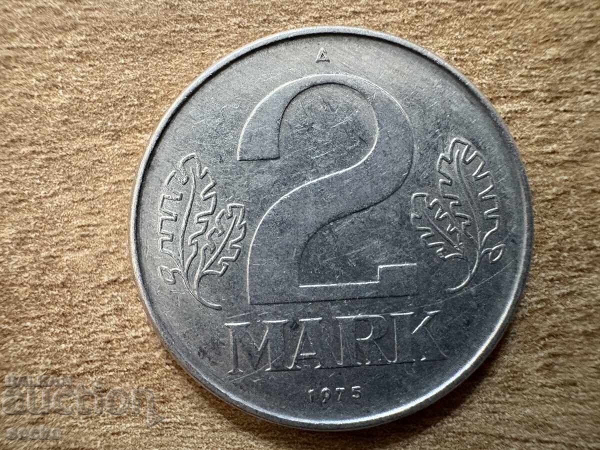 ΓΔΛ - 2 μάρκα (1975) ΓΔΛ - 2 μάρκα (1975)