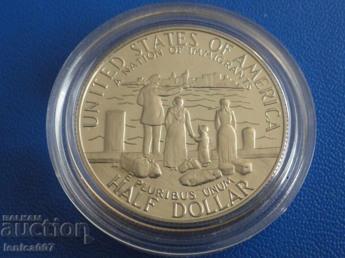 САЩ 1986г. - 1/2 долар ''Статуята на Свободата'' (S) Proof с цена 25.00 лв. | € 12.78 САЩ 1986г. - 1/2 долар ''Статуята на Свободата'' (S) Proof с цена 25.00 лв. | € 12.78