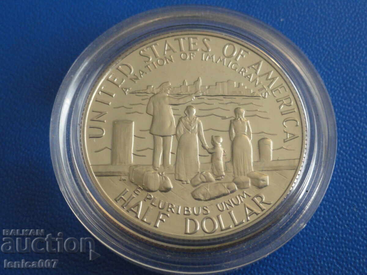 САЩ 1986г. - 1/2 долар ''Статуята на Свободата'' (S) Proof - 6 САЩ 1986г. - 1/2 долар ''Статуята на Свободата'' (S) Proof - 6