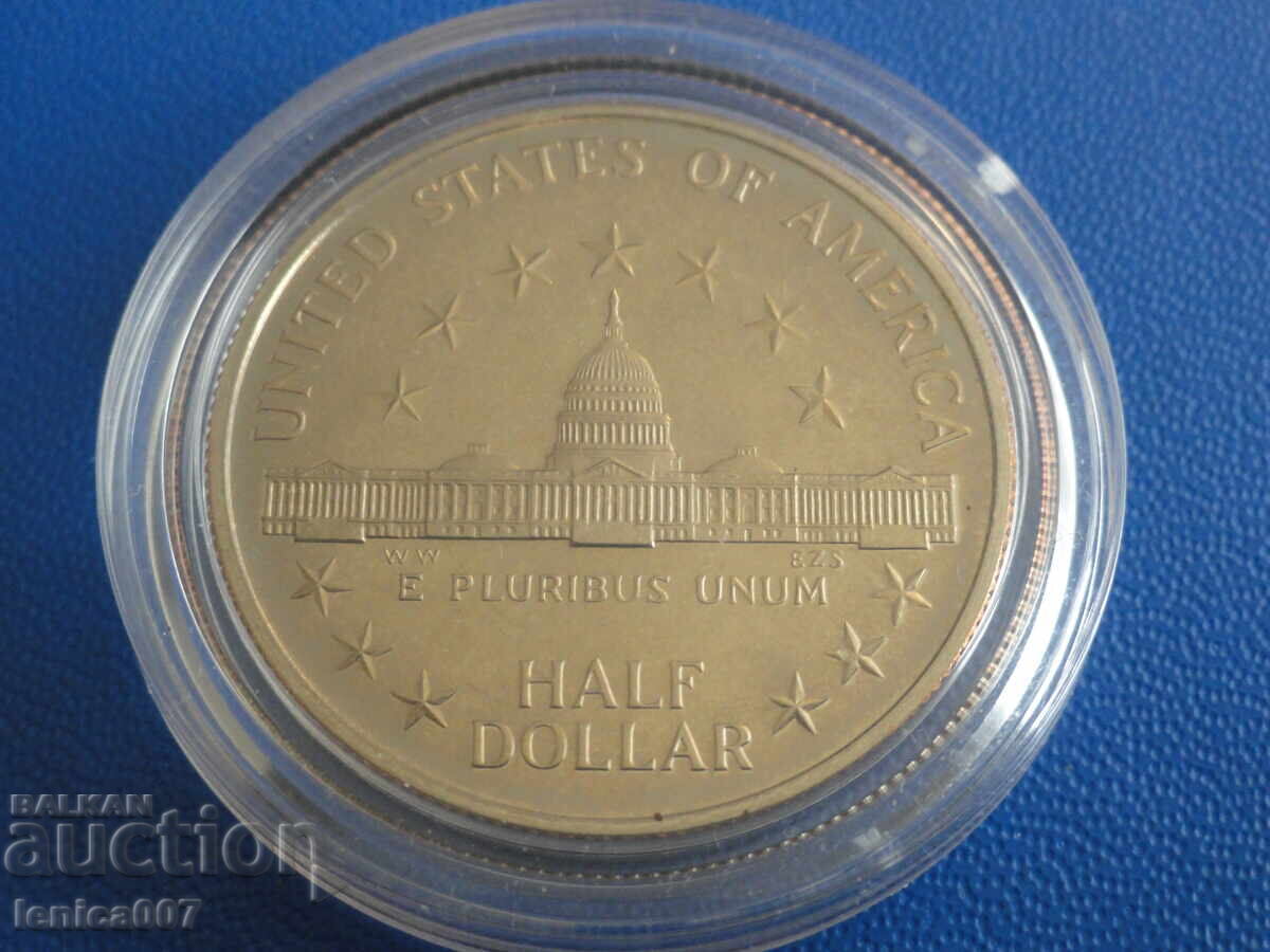 SUA 1989 - 1/2 dolar ''200 ani de Congresul SUA'' (S) Proof - 6