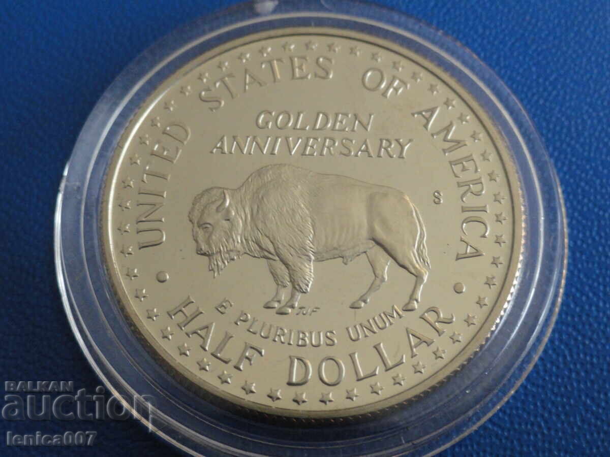 USA 1991 - 1/2 Dollar "50th Anniversary of Mount Rushmore" (S) Proof with price € 26.00 | 50.85 BGN
