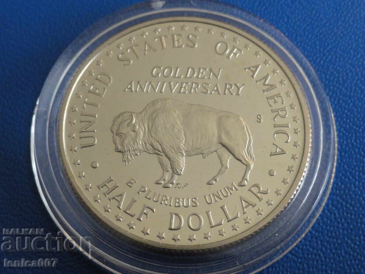 USA 1991 - 1/2 Dollar "50th Anniversary of Mount Rushmore" (S) Proof - 6 USA 1991 - 1/2 Dollar "50th Anniversary of Mount Rushmore" (S) Proof - 6