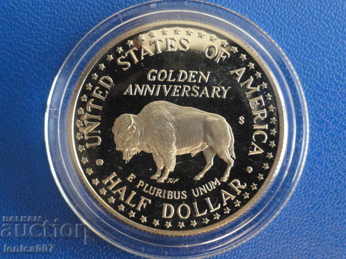 USA 1991 - 1/2 Dollar "50th Anniversary of Mount Rushmore" (S) Proof - 7 USA 1991 - 1/2 Dollar "50th Anniversary of Mount Rushmore" (S) Proof - 7