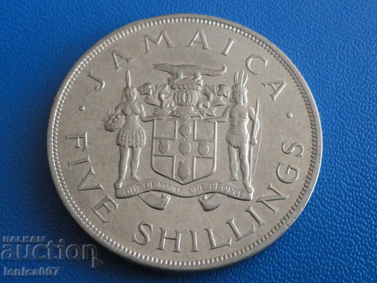 Τζαμάικα 1966 - 5 σελίνια "VIII Αγώνες της Βρετανικής Κοινοπολιτείας" - 6