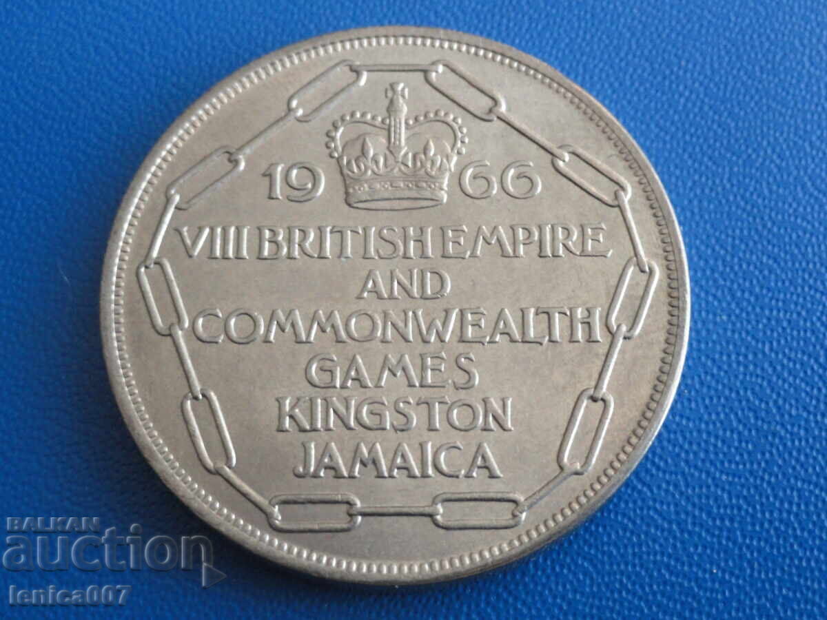 Jamaica 1966 - 5 șilingi "VIII Jocuri ale Commonwealth-ului"