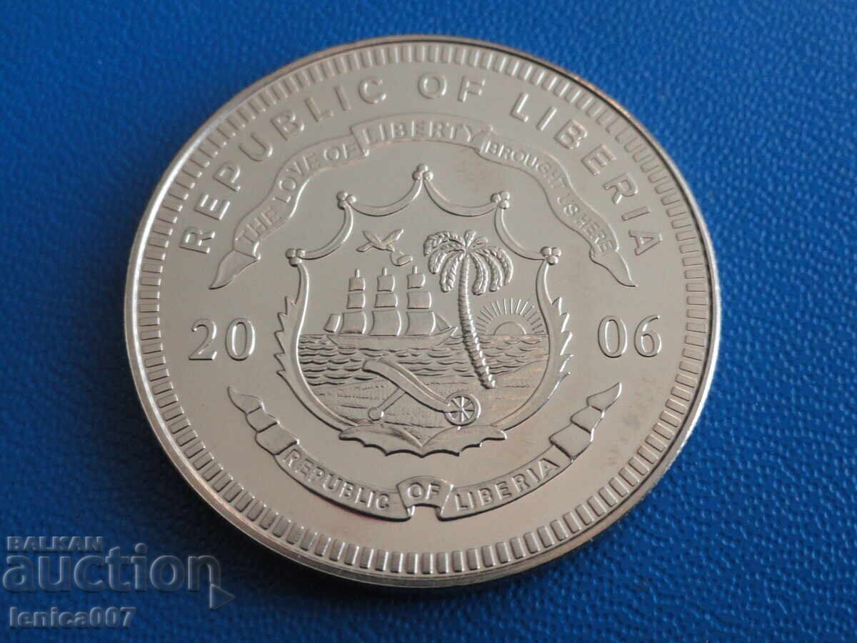 Liberia 2006 - 5 dolari ''Statuia Libertății'' cu preț € 12.50 | 24.45 BGN