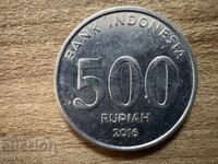 Ινδονησία - 500 ρουπίες (2016)
