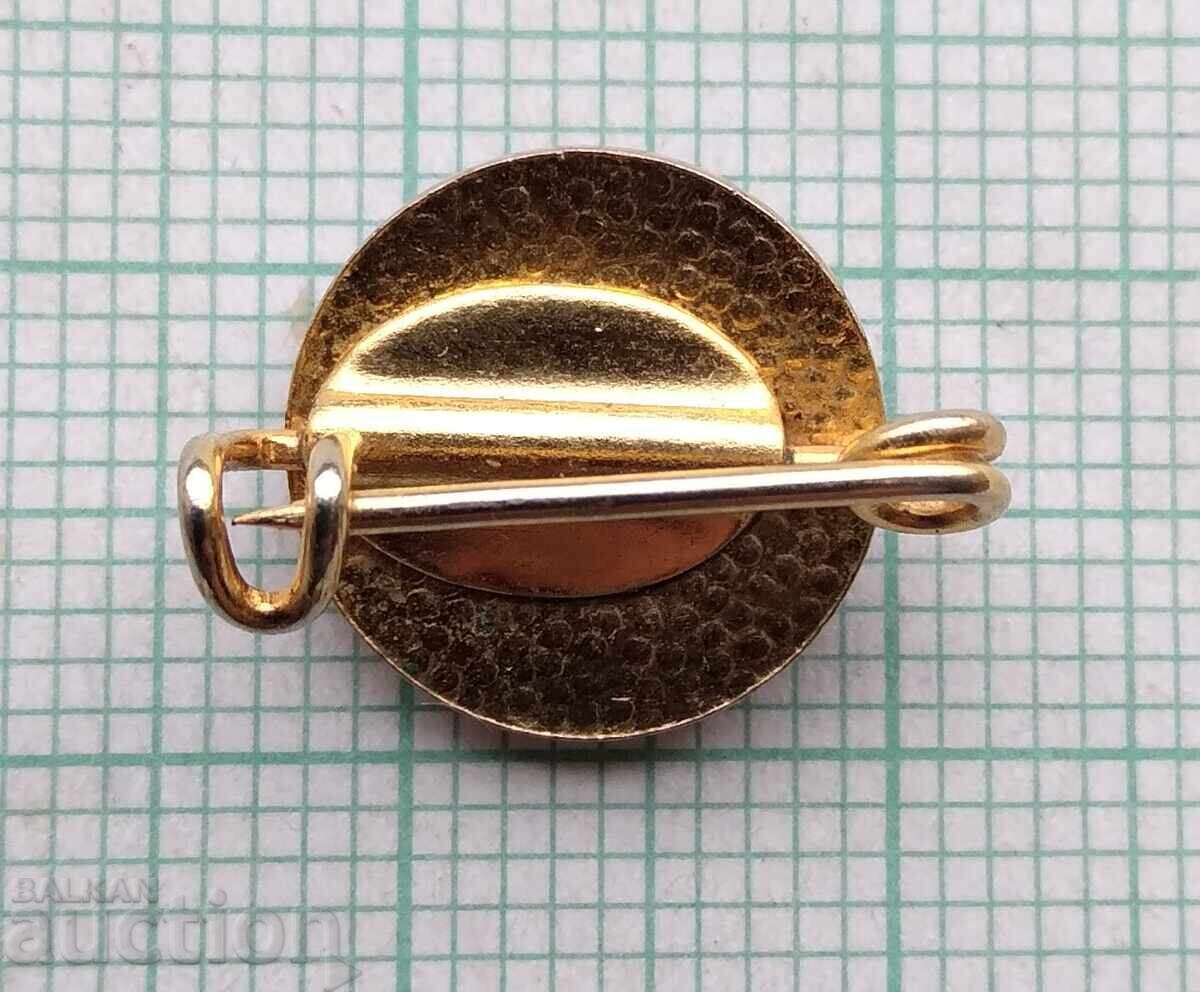 Δημοπρασία 18838 Σήμα - C.U.S. Pisa - αθλητικά - μπρονζέ σμάλτο