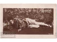 VECHE CĂRȚICĂ FILM ARTIST ACTOR N. LEONARD D680