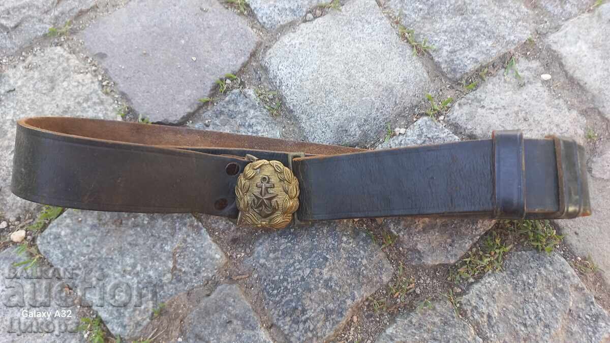 CATARAMĂ VECHE DE CENTURĂ MILITARĂ NAVALĂ cu preț 90.00 BGN | € 46.02 CATARAMĂ VECHE DE CENTURĂ MILITARĂ NAVALĂ cu preț 90.00 BGN | € 46.02