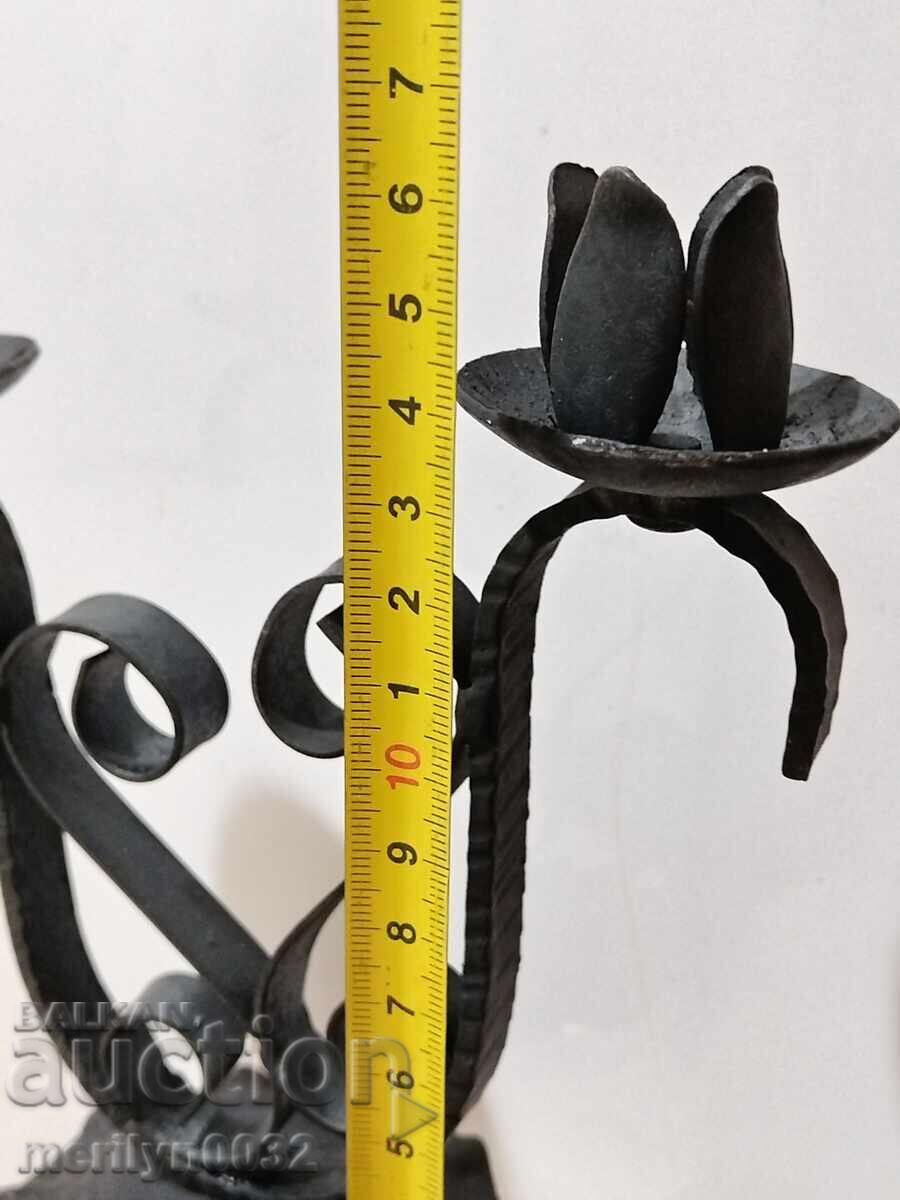 Свещник ковано желязо - 5 Свещник ковано желязо - 5