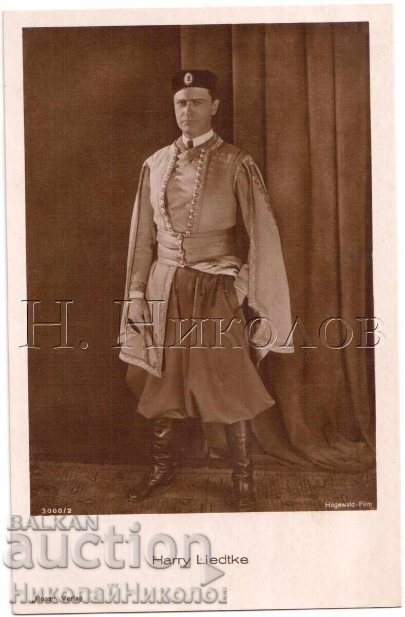 CARD VECHI FILM ARTIST ACTOR HARRY LIDTKE D686