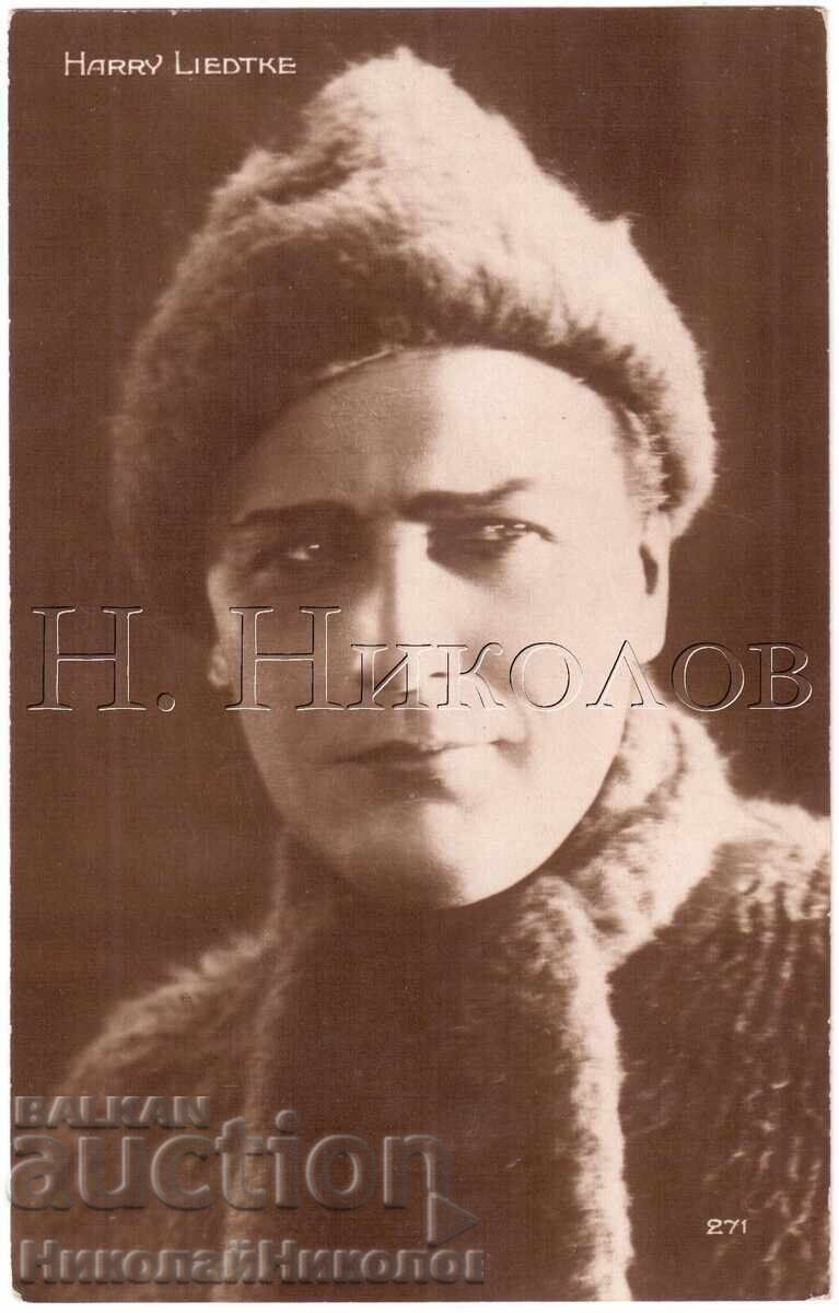 OLD MOVIE CARD FILM ARTIST ACTOR HARRY LIDTKE D687