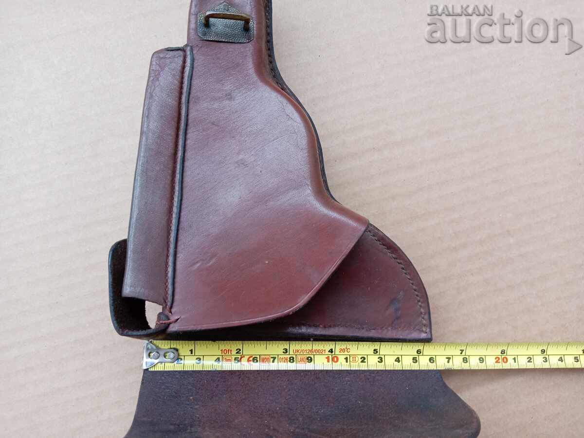 Livrarea Toc din piele naturală pentru pistol Luger P-08 WW2 WWII Livrarea Toc din piele naturală pentru pistol Luger P-08 WW2 WWII
