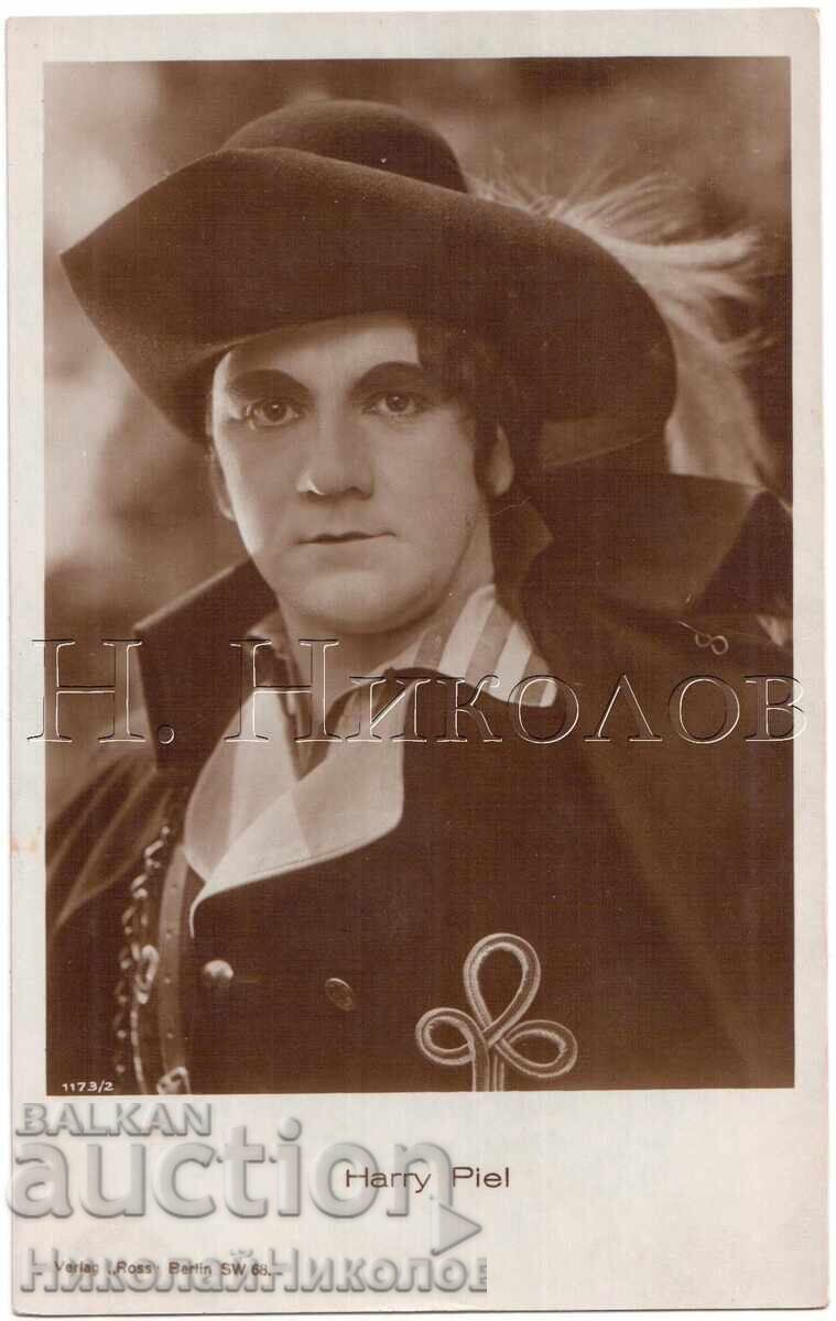 CARD VECHI FILM ARTIST ACTOR HARRY PIEL D691 CARD VECHI FILM ARTIST ACTOR HARRY PIEL D691
