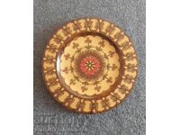 Panou pirogravat din lemn pentru cunoscători 26cm