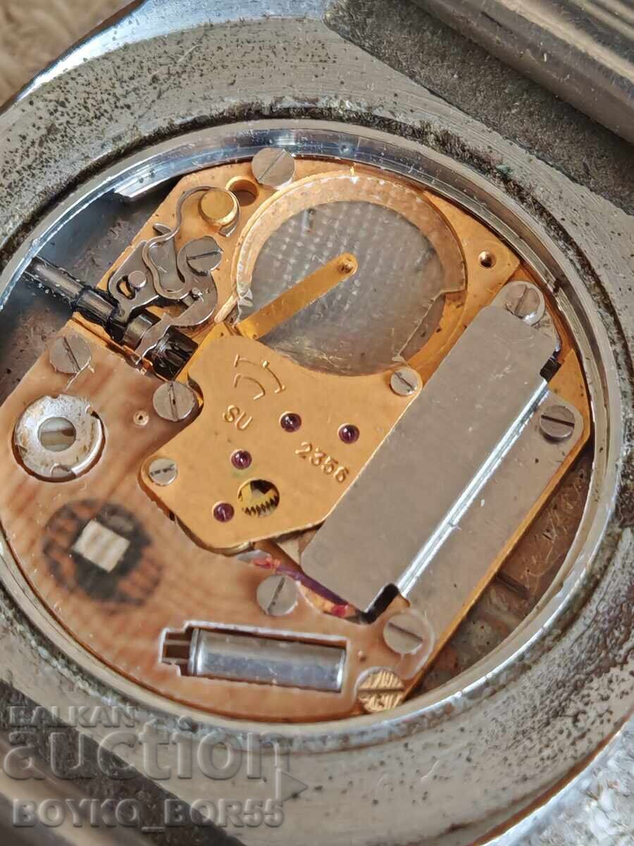 Auction Rare Model Russian Soviet USSR Men's Watch Raketa Quartz Auction Rare Model Russian Soviet USSR Men's Watch Raketa Quartz