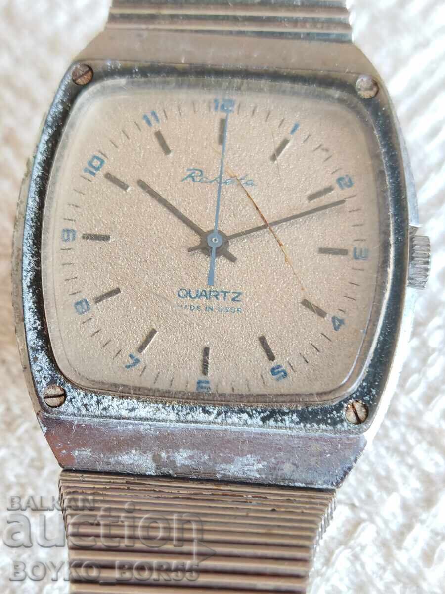 Rare Model Russian Soviet USSR Men's Watch Raketa Quartz Rare Model Russian Soviet USSR Men's Watch Raketa Quartz