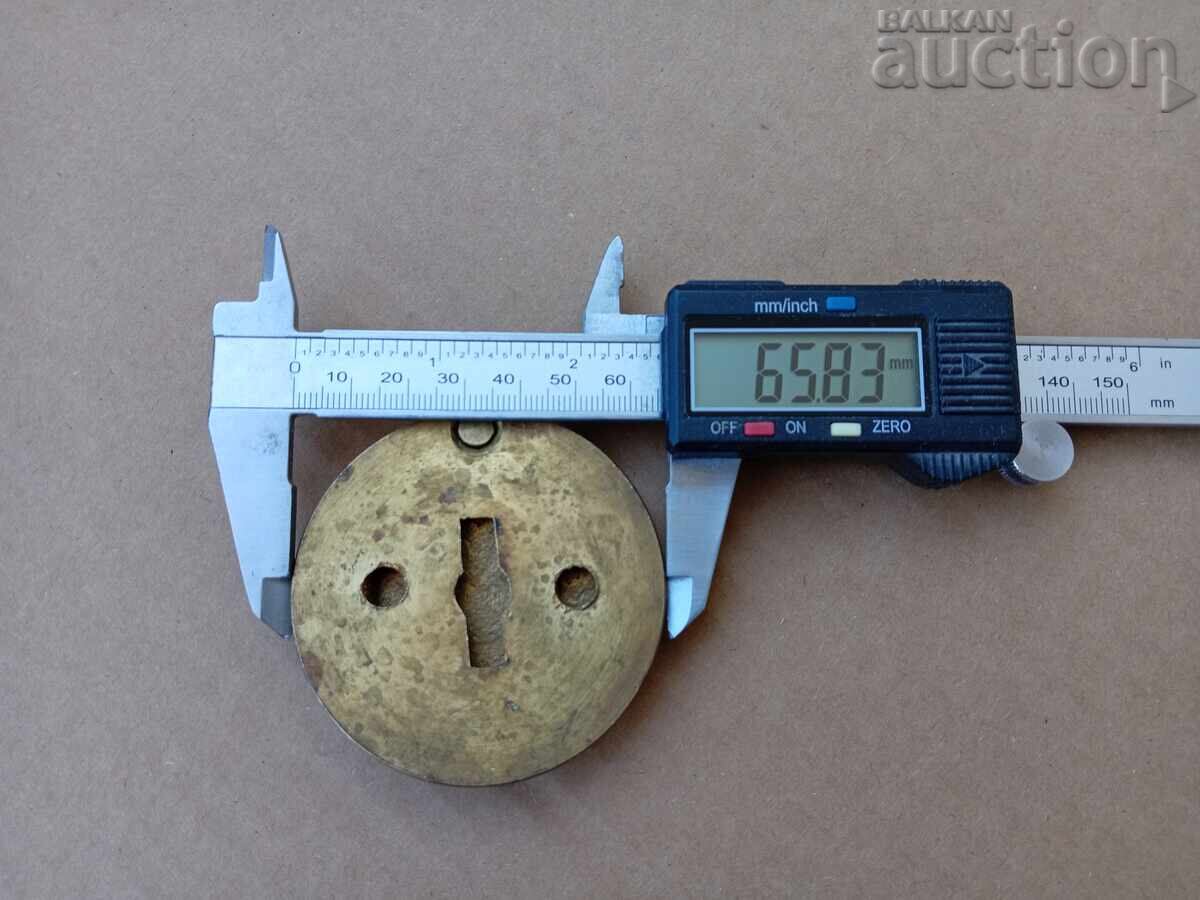 Gen. Grbchev Etropole safe lock cover from the 70s - 5 Gen. Grbchev Etropole safe lock cover from the 70s - 5