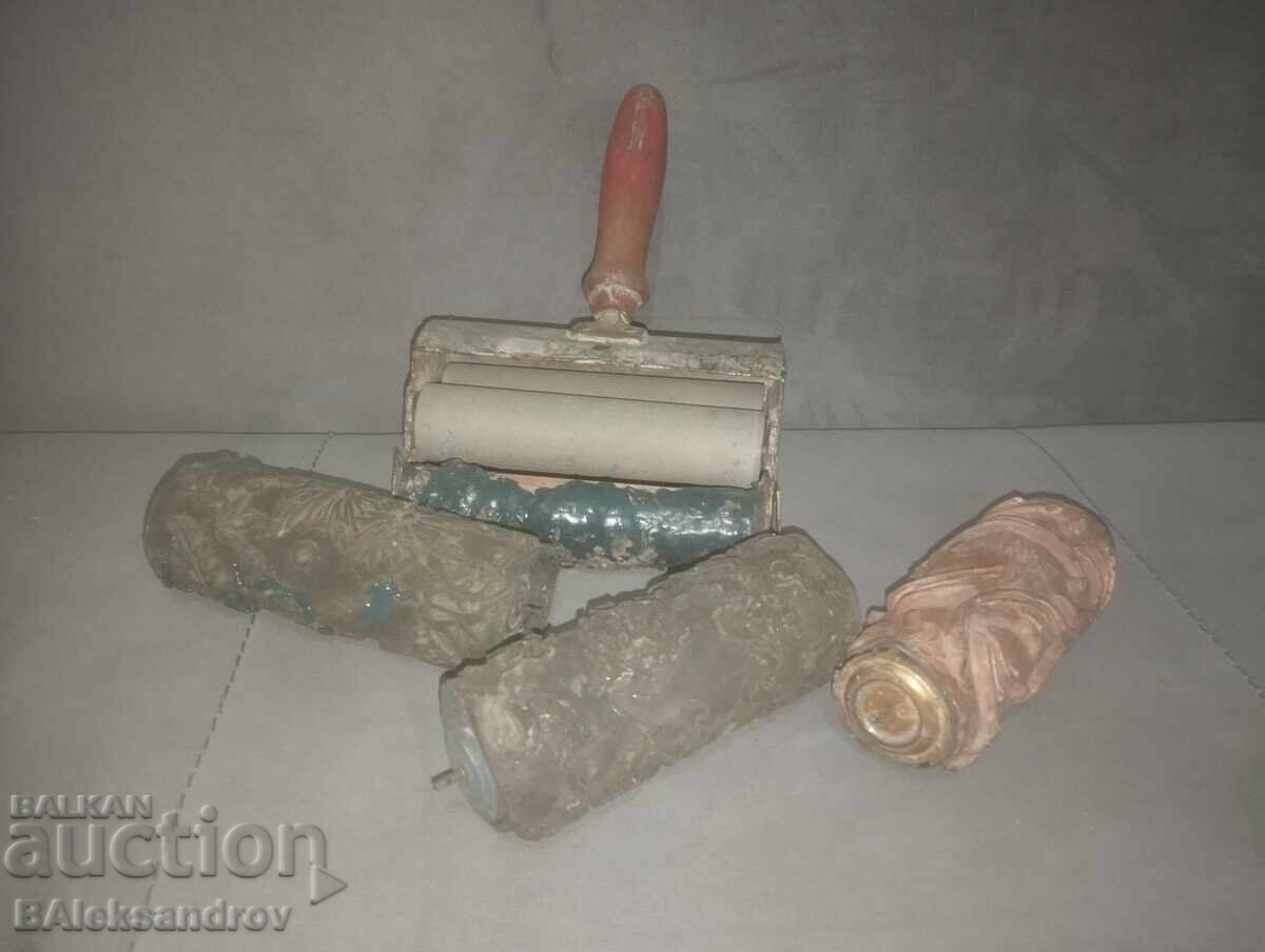 Παλιό ρολό διακόσμησης με τρία ρολά με τιμή 36.00 BGN | € 18.41