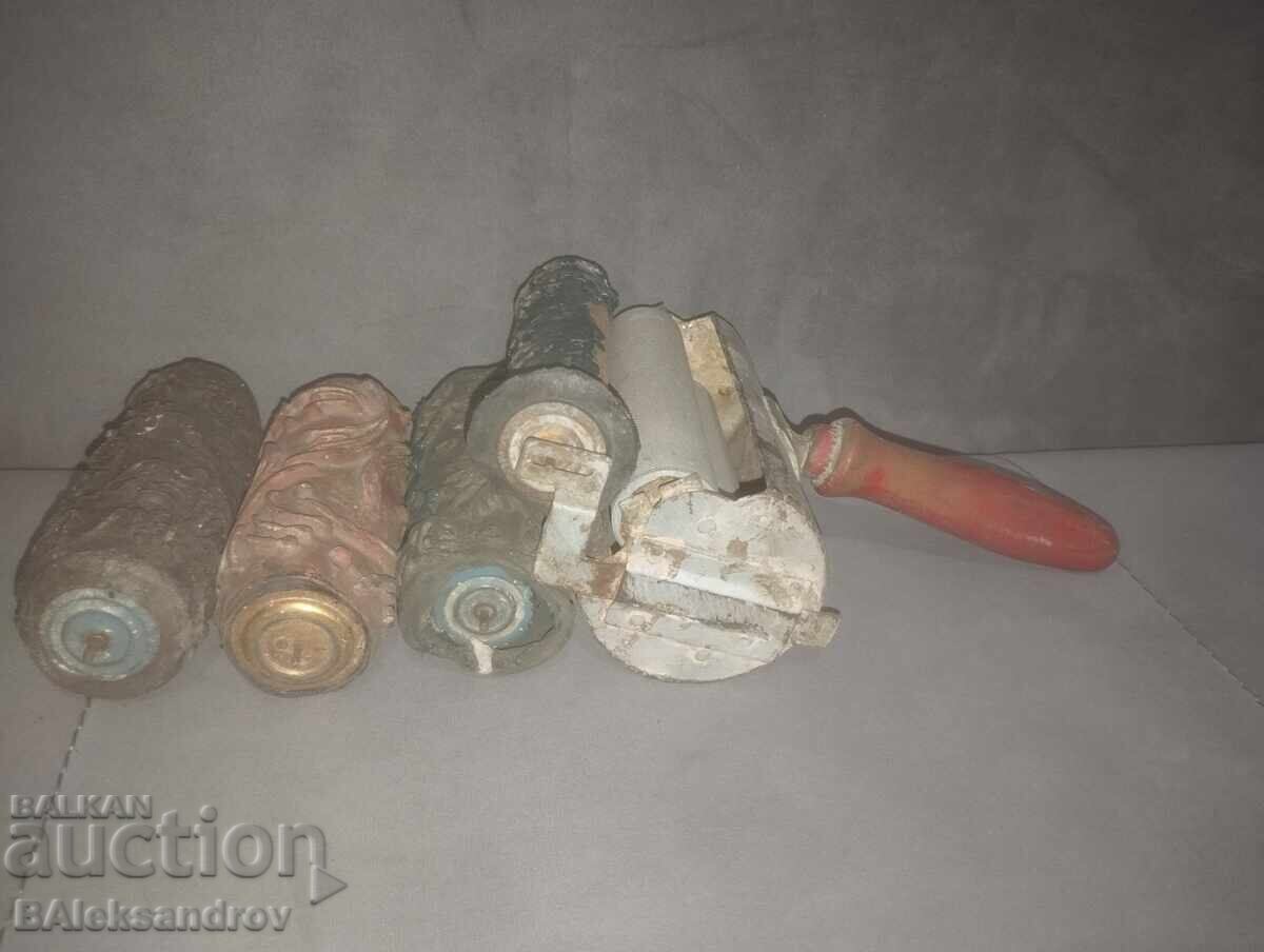 Δημοπρασία Παλιό ρολό διακόσμησης με τρία ρολά