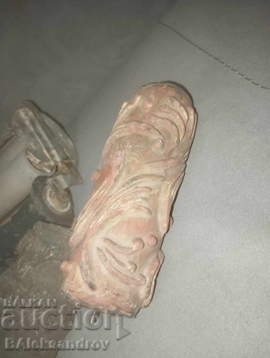 Παλιό ρολό διακόσμησης με τρία ρολά - 5