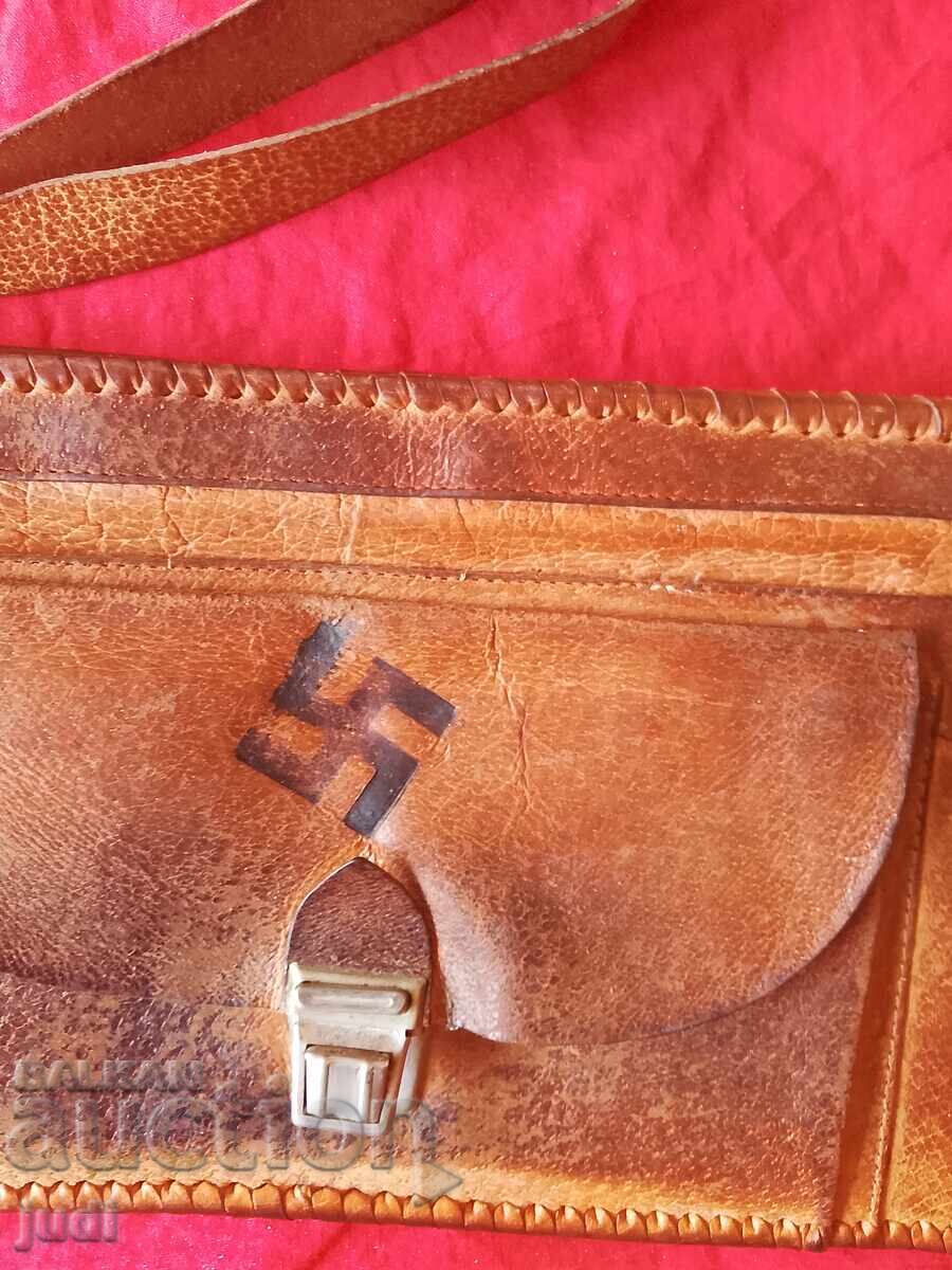 Geantă piele naturală al Treilea Reich - 5