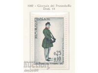 1967. Franța. Ziua Timbrului Poștal