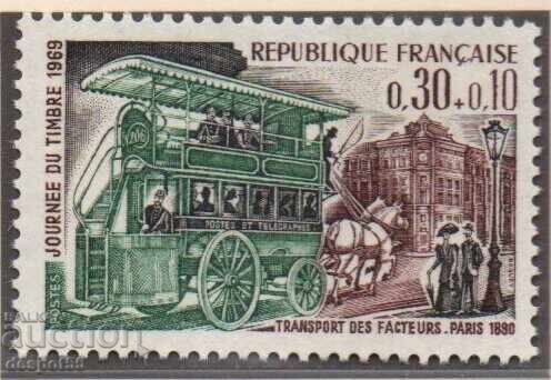 1969. Франция. Ден на пощенската марка.