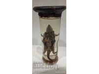 Educational model cross-section of a lizard in alcohol solution, early socialist era