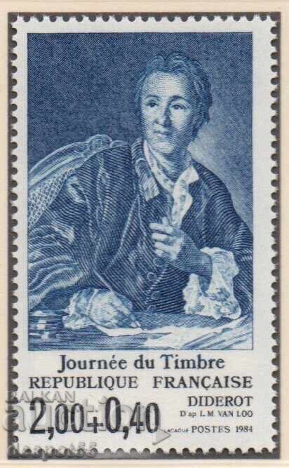 1984. Franţa. Ziua timbrului poștal. 1984. Franţa. Ziua timbrului poștal.