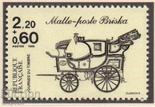1986. Franța. Ziua Timbrului Poștal