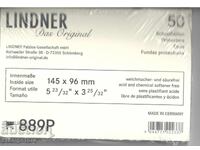 Pachet 50 buc. folii PVC rigide pentru protecția cartonașelor mici