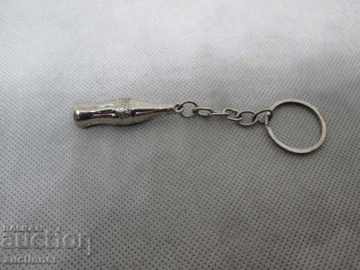 МИНИ МЕТАЛНА БУТИЛКА  COCA COLA 60-те ГОДИНИ КЛЮЧОДЪРЖАТЕЛ - 5