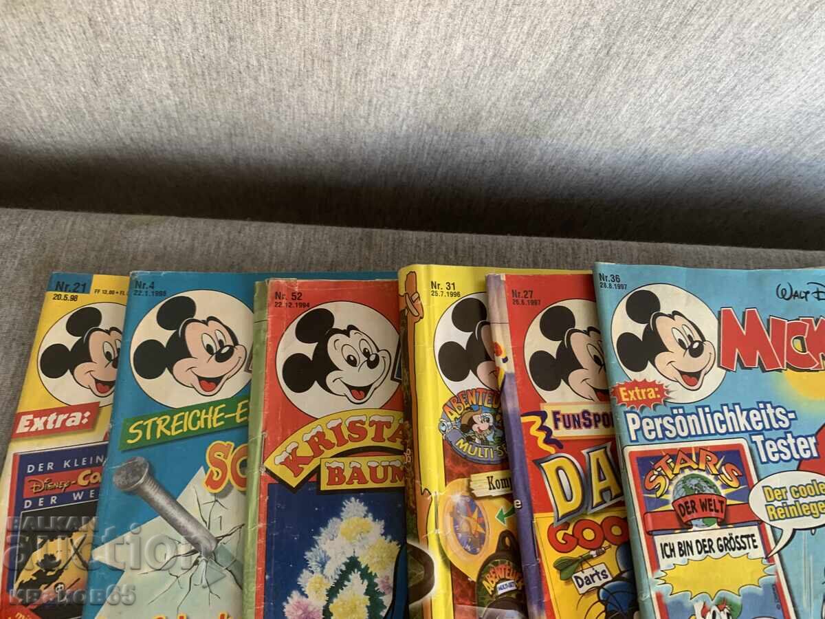 Lot of 6 Micky Maus books with price 45.00 BGN | € 23.01 Lot of 6 Micky Maus books with price 45.00 BGN | € 23.01