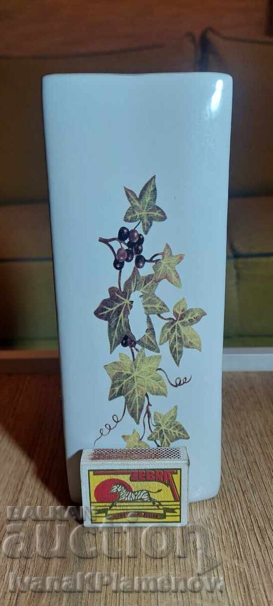 Порцелан ваза за стена ретро за ценители отлична - 7