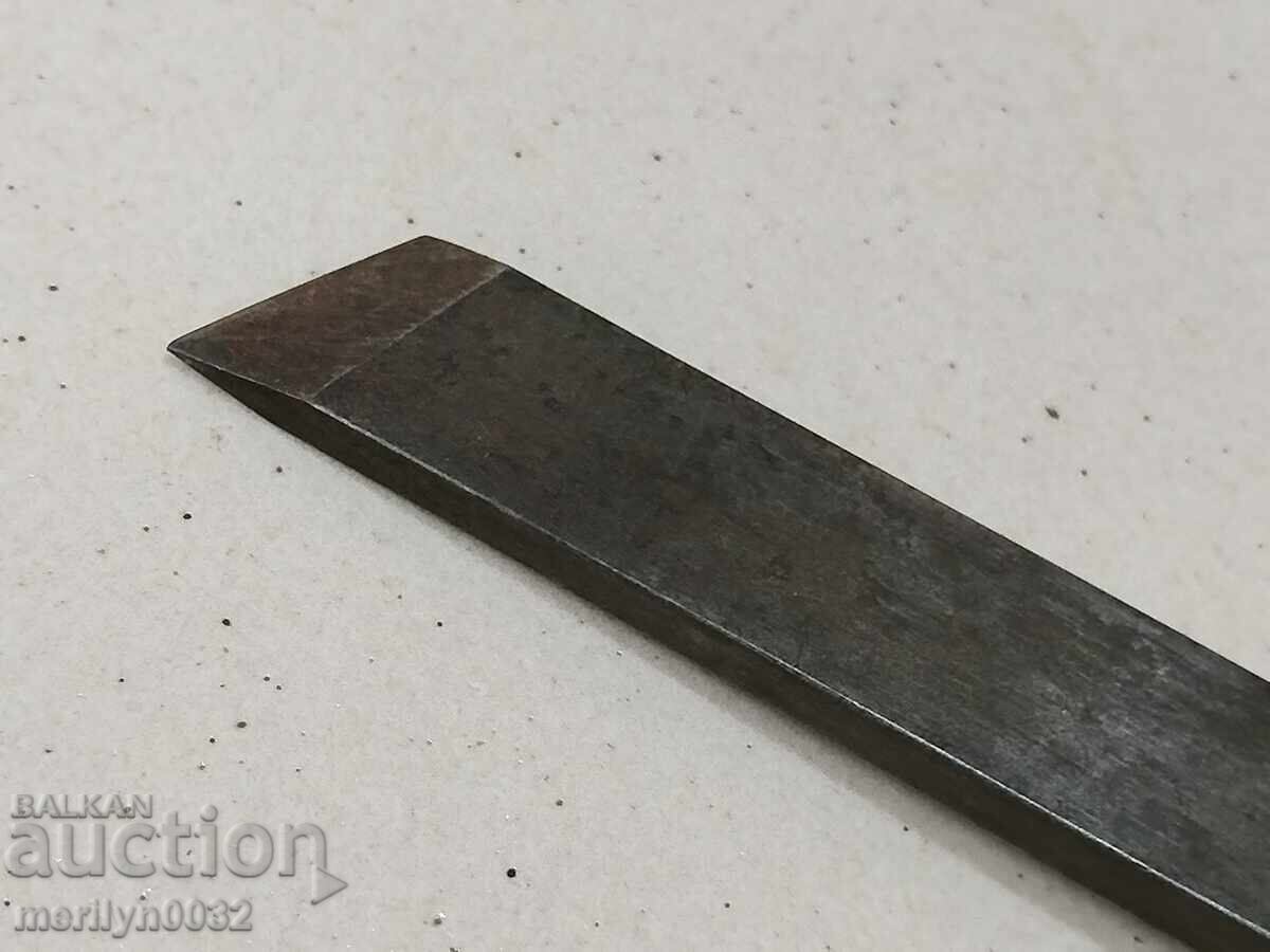 Старо марково длето за дърворезба дърводелски инструмент - 7