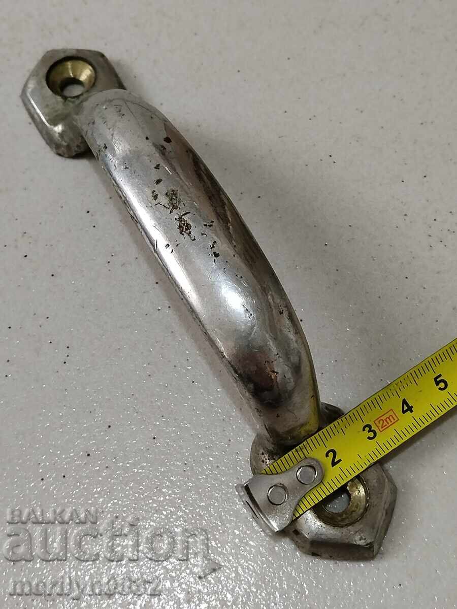 Bronze hardware, a pair of old safe handles - 6