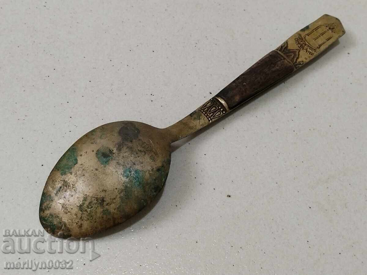 Lingură veche de bronz - 6