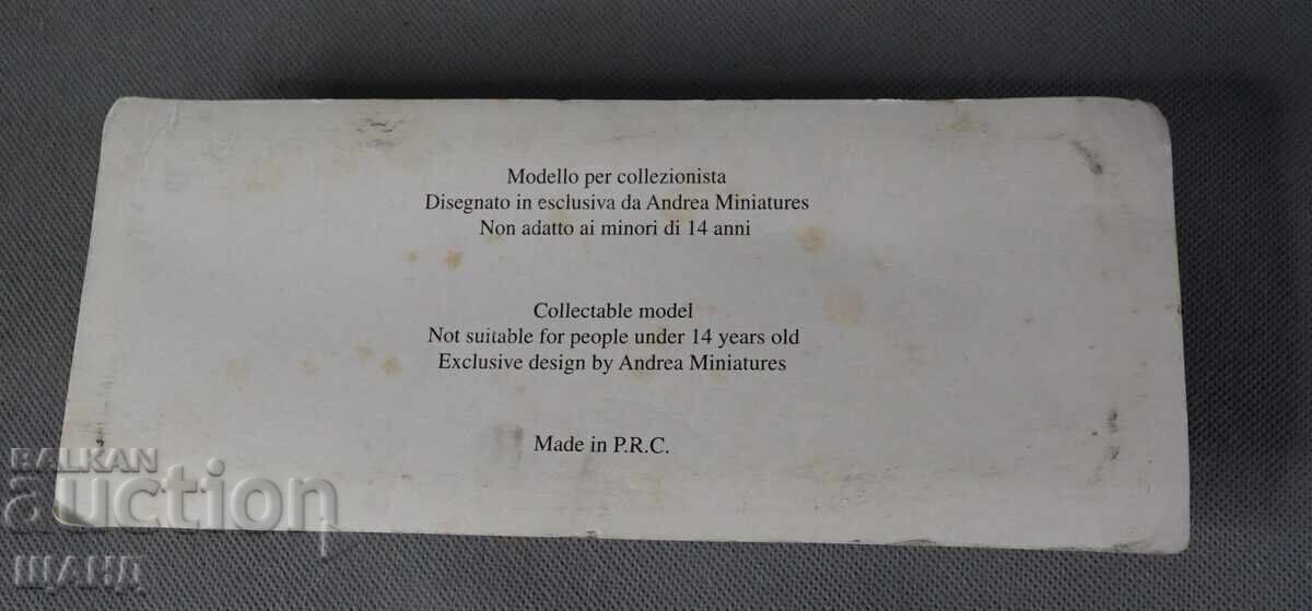 Аукцион Умален метален Модел на кремъчен пистолет