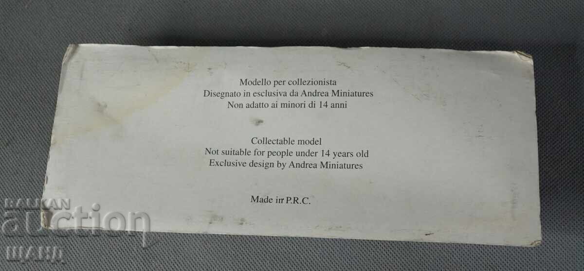 Δημοπρασία Μειωμένο μεταλλικό Μοντέλο πιστολιού με πυρίτη και κουτί