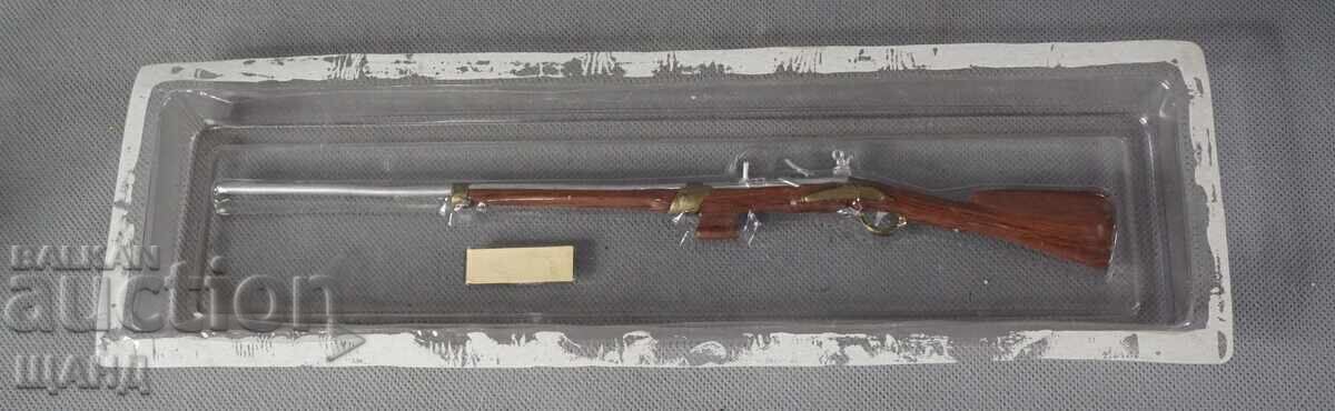 Δημοπρασία Μειωμένο μεταλλικό Μοντέλο τουφέκι RETROCARICA με κουτί 1757