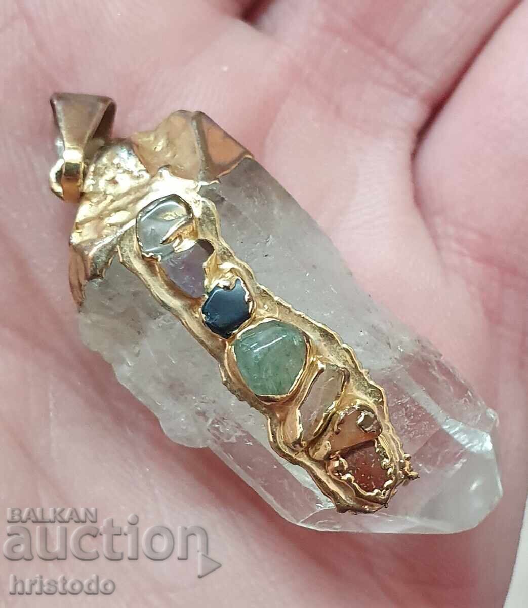 Medalion "Cristal de stâncă" - 5 Medalion "Cristal de stâncă" - 5