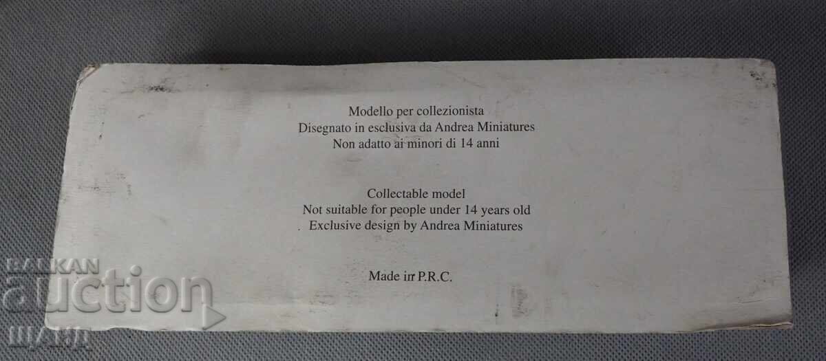 Δημοπρασία Μειωμένο μεταλλικό μοντέλο τυφεκίου CARABINA BRUNSWICK με κουτί